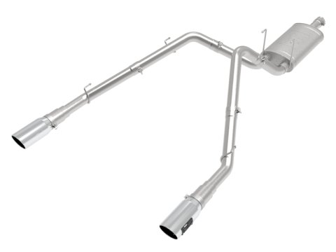 aFe Apollo GT Series 3 in 409 Stainless Steel Cat-Back Exhaust System w/ Polish Tip V8-5.7L HEMI thumbnail 5