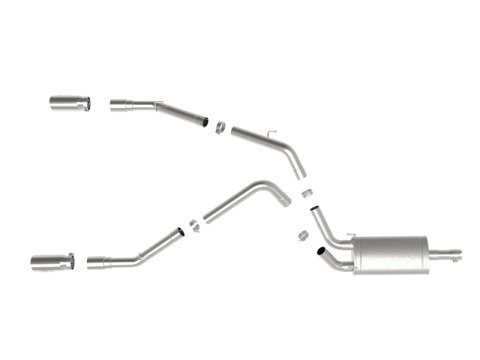 aFe Apollo GT Series 3 in 409 Stainless Steel Cat-Back Exhaust System w/ Polish Tip V8-5.7L HEMI thumbnail 9