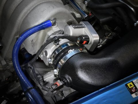 aFe 08-12 Dodge Challenger / 06-12 Dodge Charger 90mm Throttle Body thumbnail 1