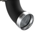 aFe 06-10 GM Diesel Trucks V8 6.6L BladeRunner Aluminum Hot & Cold Charge Pipe Kit - Black thumbnail 4