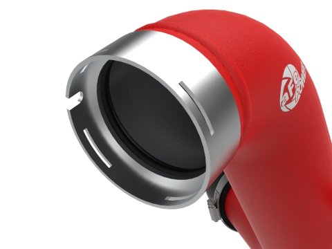aFe 23-25 GM Colorado/Canyon L4-2.7L (t) BladeRunner Aluminum Hot & Cold Charge Pipe Kit - Red thumbnail 4