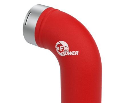 aFe 23-25 GM Colorado/Canyon L4-2.7L (t) BladeRunner Aluminum Hot & Cold Charge Pipe Kit - Red thumbnail 7