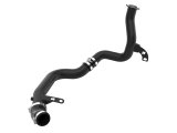 aFe 19-22 Hyundai Veloster N BladeRunner 2-1/4in to 2-1/2in Aluminum Hot Charge Pipe - Black thumbnail 2