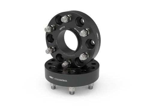 aFe CONTROL Billet Aluminum Wheel Spacers 6x5.5mm / CB 77.8mm / 1.5in - 19-25 RAM 1500 thumbnail 1