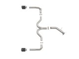aFe Takeda 20-21 Kia Forte GT 1.6L (t) 3in to 2.5in SS Axle-Back Exhaust System w/ Carbon Fiber Tips thumbnail 2
