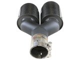 aFe Takeda 2.5in 304 Stainless Steel Clamp-on Exhaust Tip Passenger Side 2.5in Inlet 4inDual-Carbon thumbnail 3