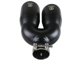 aFe Takeda 2.5in 304 Stainless Steel Clamp-on Exhaust Tip Driver Side 2.5in Inlet 4inDual-Black thumbnail 2