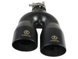 aFe Takeda 2.5in 304 Stainless Steel Clamp-on Exhaust Tip Driver Side 2.5in Inlet 4inDual-Black thumbnail 4