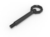 aFe 23-25 BMW M2 (G87) CONTROL Front / Rear Tow Hook - Black thumbnail 6