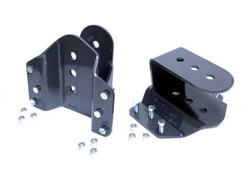 MaxTrac 99-07 Ford F-250/350 2WD/4WD Super Duty 2-4in Rear Lowering Hangers thumbnail 2