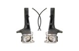 MaxTrac 03-18 Toyota 4Runner 2WD 4in Front Lift Spindles w/Extended DOT Compliant Brake Lines thumbnail 1