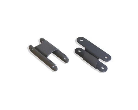MaxTrac 82-04 Chevrolet S-10 2WD/4WD 1in Rear Lift Shackles