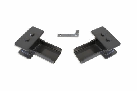 MaxTrac 09-18 Ford F-150 2WD 3in Rear Fabricated Steel Lift Blocks thumbnail 1