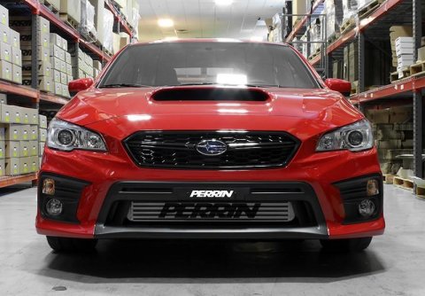 PERRIN 18-21 Subaru WRX/STI License Plate Delete - Black thumbnail 2