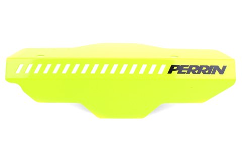 PERRIN 02-14 Subaru WRX / 04-21 STI / 08-11 Impreza Pulley Cover - Neon Yellow thumbnail 3