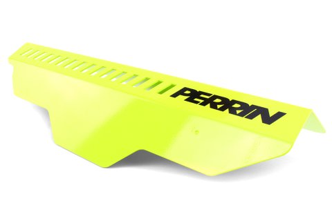 PERRIN 02-14 Subaru WRX / 04-21 STI / 08-11 Impreza Pulley Cover - Neon Yellow thumbnail 4