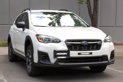 PERRIN 18-21 Subaru Crosstrek License Plate Delete - Black thumbnail 2