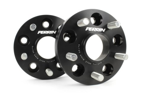 PERRIN 17-25 Honda Civic Type R / 22-26 Acura Integra Type S 64.1mm 5x120 Wheel Spacers 27mm - Pair thumbnail 3