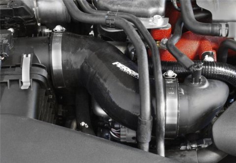 PERRIN 02-07 Subaru WRX/STi AFTA-MAF Intake Tube Air-Box to Inlet Hose - Black thumbnail 1