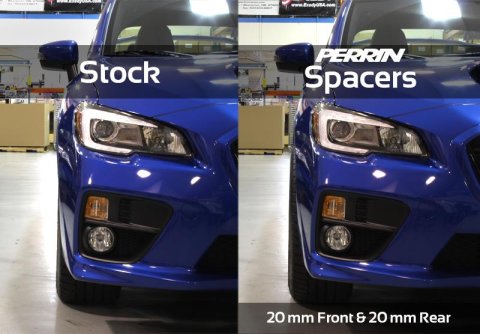 PERRIN 15-26 Subaru WRX / 05-21 STI 20mm Wheel Spacers 5x114.3 56mm CB - Pair thumbnail 8