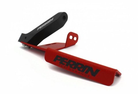 PERRIN 08-14 Subaru STI / 07-09 Legacy GT & OBXT Master Cylinder Bracket - Red thumbnail 2