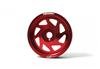 PERRIN 15-18 Subaru WRX / 13-20 BRZ / 14-18 FXT / 13-16 Crosstrek Lightened Crank Pulley - Red thumbnail 4