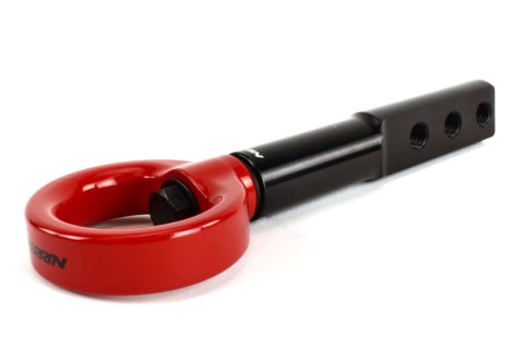 PERRIN 17-21 Honda Civic Si/Type R/Touring/Hatchback Tow Hook Kit Front - Red thumbnail 1
