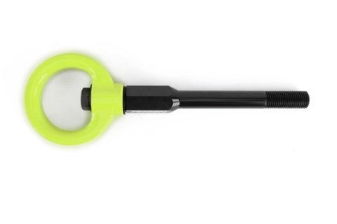 PERRIN 02-07 Subaru WRX/STI Tow Hook Kit (Front) - Neon Yellow thumbnail 4