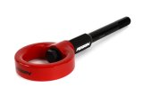 PERRIN 02-07 Subaru WRX/STI Tow Hook Kit (Front) - Red thumbnail 3