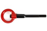 PERRIN 02-07 Subaru WRX/STI Tow Hook Kit (Front) - Red thumbnail 4