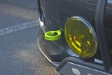 PERRIN 08-14 Subaru WRX & STI / 08-11 Impreza / 05-09 Legacy Tow Hook Kit (Front) - Neon Yellow thumbnail 2