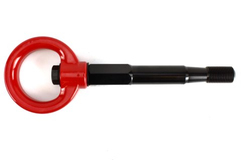 PERRIN 15-17 Subaru WRX & STI / 13-17 Crosstrek / 12-16 Impreza Tow Hook Kit (Front) - Red thumbnail 3
