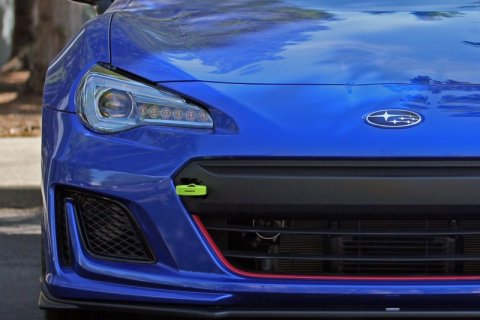PERRIN 18-21 Subaru WRX & STI / 13-25 BRZ / 17-20 Toyota 86 Tow Hook Kit (Front) - Neon Yellow thumbnail 5