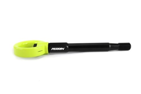 PERRIN 22-26 Subaru WRX / 18-23 Crosstrek / 20-25 OBXT Tow Hook Kit (Front) - Neon Yellow thumbnail 5