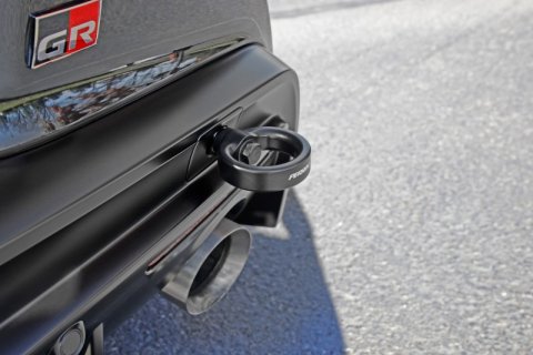 PERRIN 20-25 Toyota Supra Tow Hook Kit (Rear) - Black thumbnail 4
