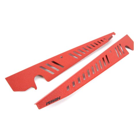 PERRIN 15-21 Subaru WRX/STI Fender Shroud Set - Red thumbnail 3