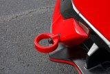 PERRIN 17-21 Honda Civic Si/Type R/Touring/Hatchback Tow Hook Kit Rear - Red thumbnail 6