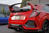 PERRIN 17-21 Honda Civic Si/Type R/Touring/Hatchback Tow Hook Kit Rear - Red thumbnail 7