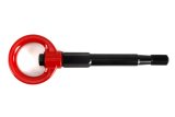 PERRIN 08-14 Subaru WRX/STI (Hatchback) Tow Hook Kit (Rear) - Red thumbnail 2