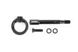 PERRIN 08-14 Subaru WRX/STI (Sedan) / 20-25 Outback All Models Tow Hook Kit (Rear) - Black thumbnail 2