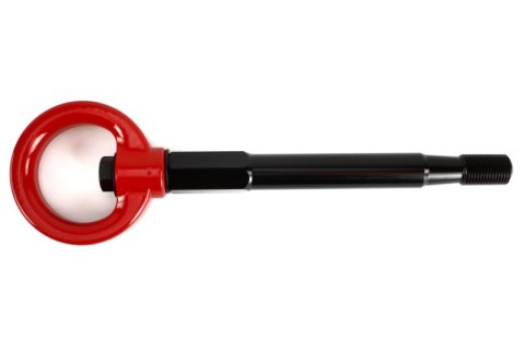 PERRIN 08-14 Subaru WRX/STI (Sedan) / 20-25 Outback All Models Tow Hook Kit (Rear) - Red thumbnail 4