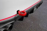 PERRIN 15-21 Subaru WRX/STI / 24-26 Crosstrek / 25-26 Forester Tow Hook Kit (Rear) - Red thumbnail 2