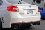 PERRIN 15-21 Subaru WRX/STI / 24-26 Crosstrek / 25-26 Forester Tow Hook Kit (Rear) - Red thumbnail 3