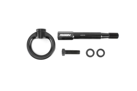 PERRIN 13-26 Subaru BRZ / 13-20 Scion FRS & Toyota 86 / 22-26 GR86 Tow Hook Kit (Rear) - Black thumbnail 3