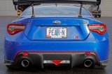 PERRIN 13-26 Subaru BRZ / 13-20 Scion FRS & Toyota 86 / 22-26 GR86 Tow Hook Kit (Rear) - Red thumbnail 6