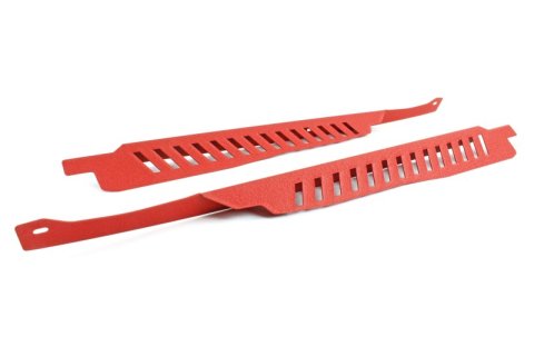 PERRIN 08-14 Subaru WRX/STI / 08-11 Impreza Fender Shroud Set - Red thumbnail 2