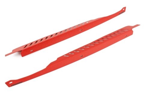 PERRIN 08-14 Subaru WRX/STI / 08-11 Impreza Fender Shroud Set - Red thumbnail 3