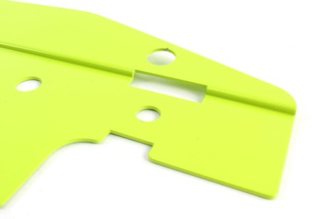 PERRIN 08-14 Subaru WRX & STI / 08-11 Impreza Radiator Shroud - Neon Yellow thumbnail 1