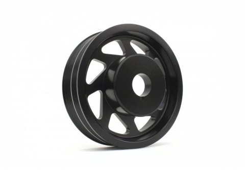PERRIN 93-14 Subaru Impreza (Incl. 02-14 WRX) / 04-21 STI Lightened Crank Pulley - Black thumbnail 5