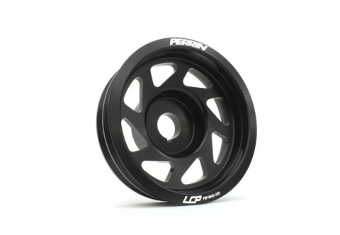 PERRIN 93-14 Subaru Impreza (Incl. 02-14 WRX) / 04-21 STI Lightened Crank Pulley - Black thumbnail 6